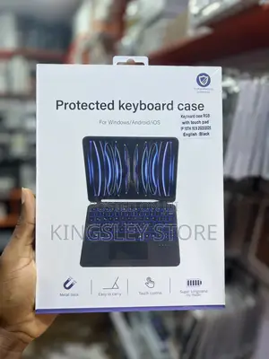 Keyboard Folio Case W/Trackpad For Ip 10th 10.9 2022 To 2025