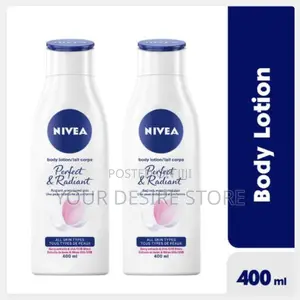 Nivea Perfect Radiant Body Lotion - 400ml (Pack of 2)