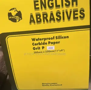 Abrasives Waterproof Silicon Carbide Paper Grit P1500