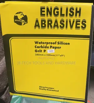 Abrasives Waterproof Silicon Carbide Paper P2000 Grit