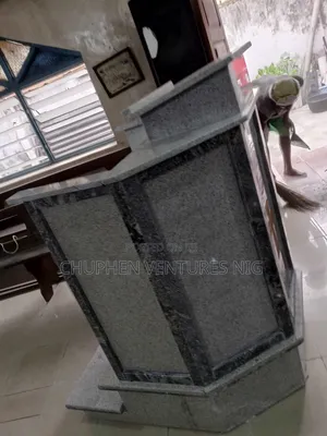Pulpit With Granite Stone