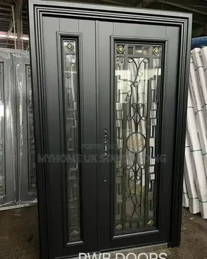 4ft Copper Security Glass Door 5h