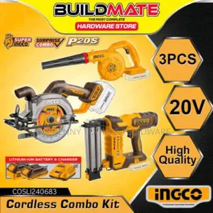 Ingco Cordless 3-Piece Combo Kit (Cosli240683),