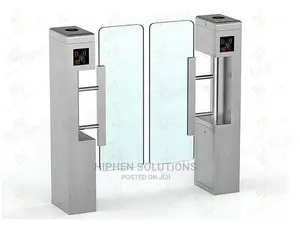 RFID Secured Swing Barrier Gate With IR Sensor Control