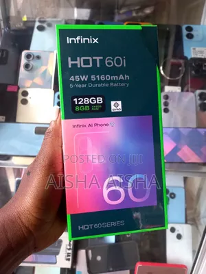 New Infinix Hot 60i 128 GB Blue