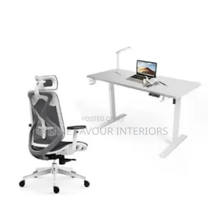 Electric - Adjustable Desk – 1.2mtr Ergonomic Office Chair