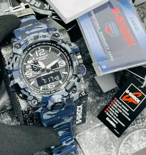 Gshock Rugged Double Time Wrist-Watch
