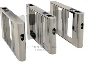 Automatic Turnstiles IR Sensor Fast Speed Swing Barrier Gates