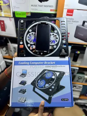 Cj-070 Cooling Bracket for Laptop,Tablets,Phones and Books