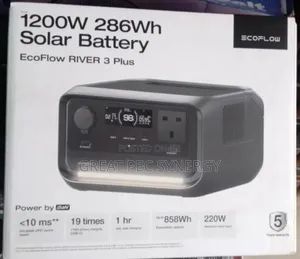Ecoflow Power Station River 3 Plus 286wh, 1200w Output (Lfp)