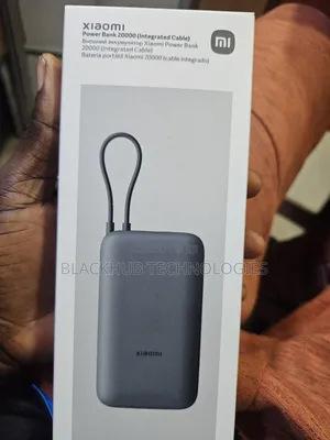 Xiaomi Mi 20000mah Powerbank 22.5w Fast Charge Inbuilt Cable