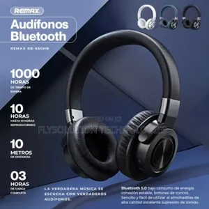 Remax Rb-650hb Bluetooth V5.0 Stereo Music Headphone (Black)