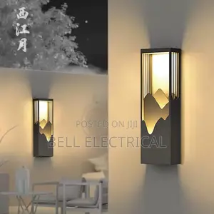 Japanese-Contemporary Led Outdoor Wall Lamps