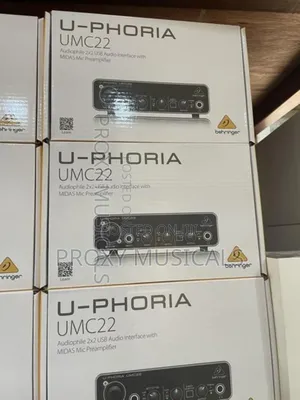 Behringer U-Phoria Umc22 Audio Interface