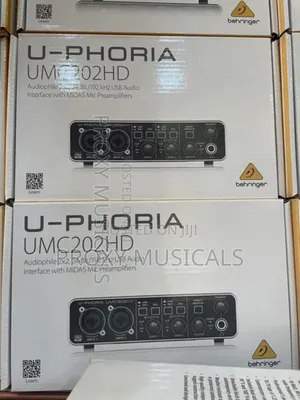 Behringer U-Phoria Umc202hd Audio Interface