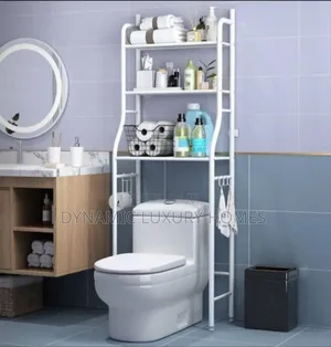 Original White Toilet Rack