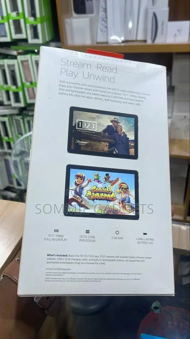 New Amazon Fire HD 10 64 GB