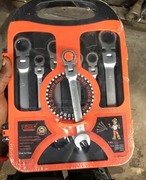 Ratchet Combination Spanner Swivel 8-19mm