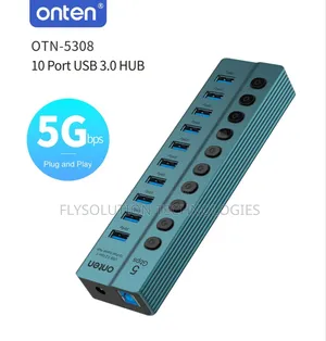Onten 5308 10 Ports Usb 3.0 Hub