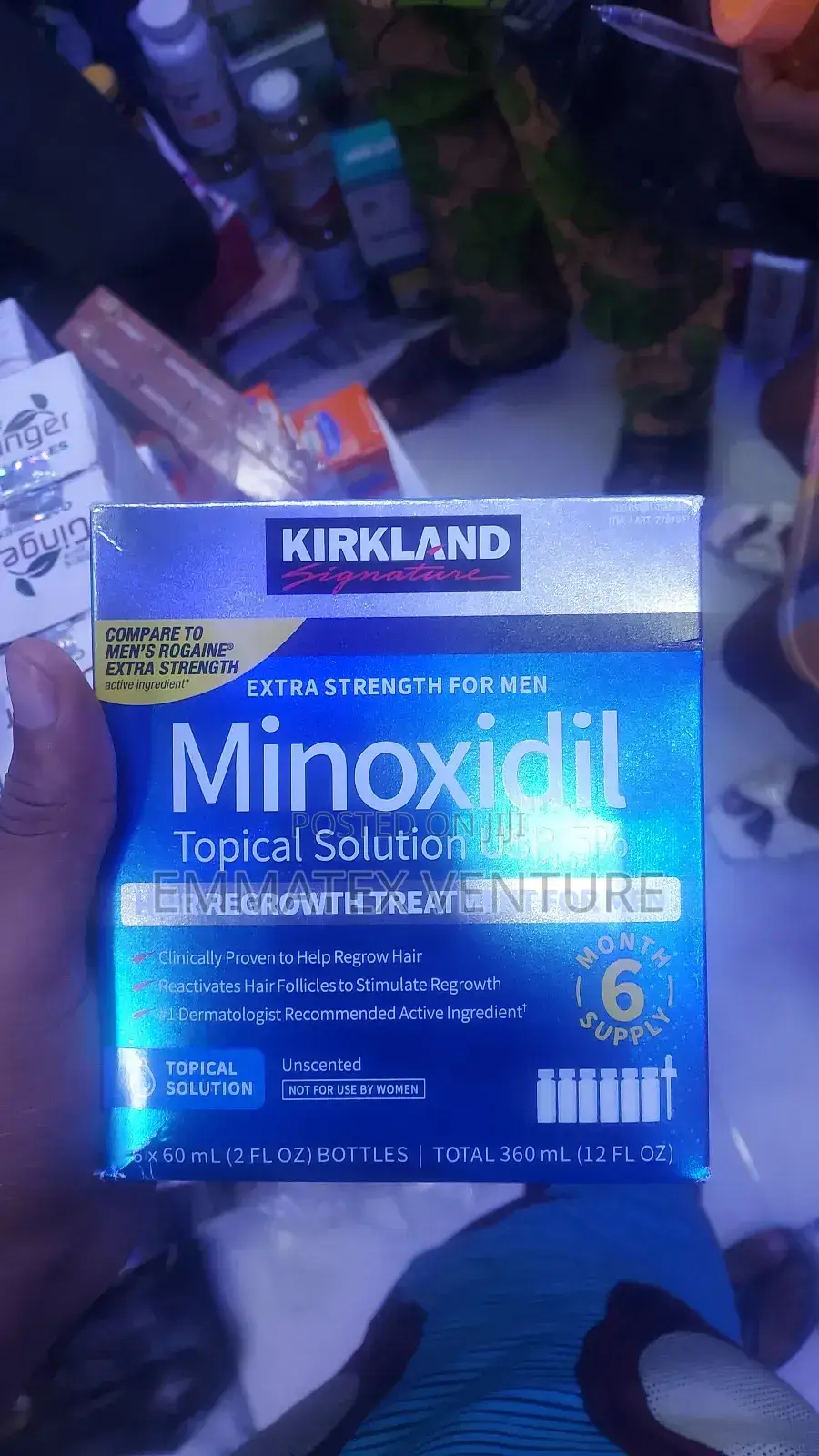 Minoxidil Topical Solution or Foam.