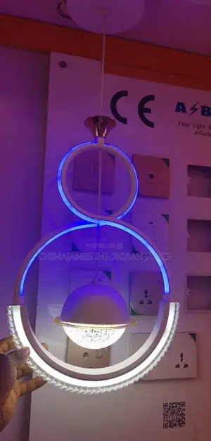 Nordic Creative Moon Led Pendant Light Modern Projection