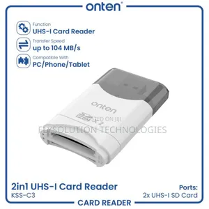 Onten KSS-C3 2-in-1 Usb3.1 Gen1 Dual Sd Card Reader