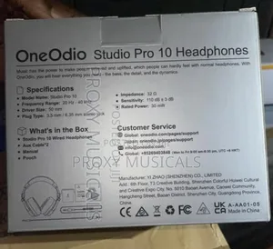Oneodio Studio Pro-10 Studio Dj Headphone