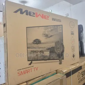 Mewe Double Glass 55-inch Smart Uhd Led Tv (Mw550sg) Set