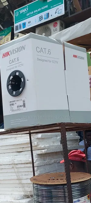 Hikvision Cat 6 100 Percent Copper Cable