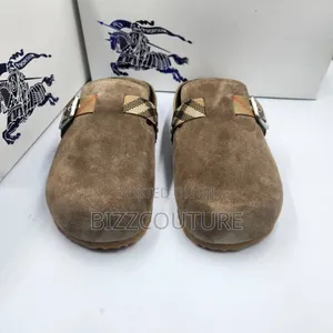 Original Burberry Half Shoes Available in Store