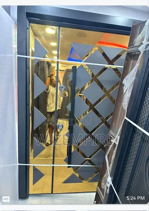 4ft Gold and Gray Luxury Turkey Doors Available