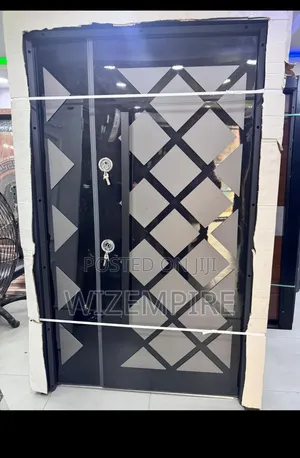 4ft Black and Gray Luxury Turkey Doors Available