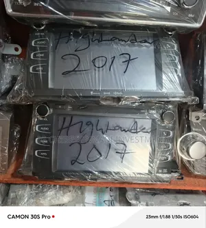 Toyota Highlander Radio and Camera With Screen, 2015 -2018