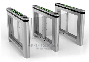 Single Pole Automated Systems Turnstiles Gate