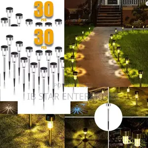 Light Up Your Nights: Ultimate 60-Pack Solar Garden Solution