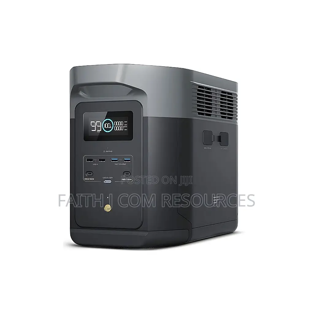 Ecoflow Delta 2 Max Portable 2400w Power Station + 2 Solar Panel
