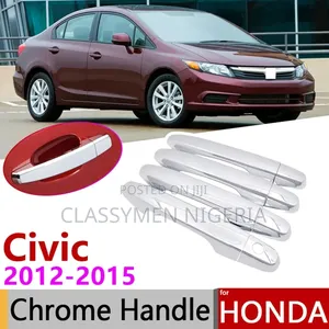 Chrome Door Handle Trims for Honda Civic Mk9 2012-2015