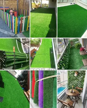 All Artificial Grass and Flowers