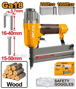 Ingco Air Nailer And Stapler 2 In 1 Acn50401