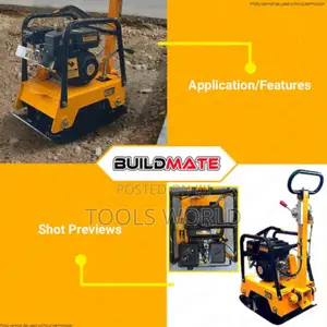 Ingco Gasoline Reversible Plate Compactor – Gcp125-2