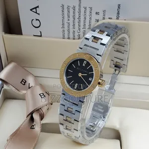 Original Bvlgari Silver Stainless Steel Bracelet Watch