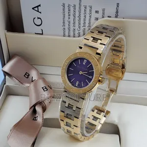 Original Bvlgari Gold Stainless Steel Bracelet Watch