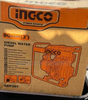 Ingco 3-inch Diesel Water Pump – 5.5hp, 1000l/Min Flow Rate