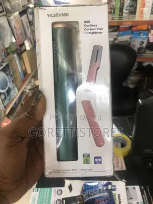 Rechargeable Hair Straightener/Hot Comb