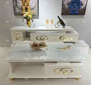 Gucci Design Tv Console and Matching Centre Table