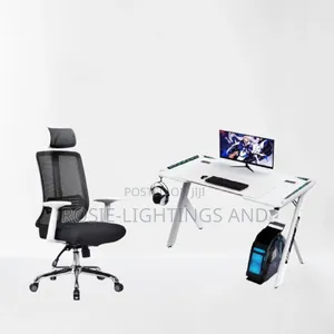 Home Studio Office / Gaming Table and High Back Chair