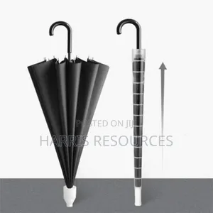 Telescopic Umbrella With Plastic Covering