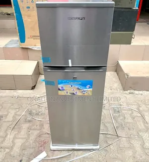 Skyrun Double Door Refrigerator 138l Top Freezer