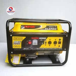 Elepaq Yaofeng Ac8000 4.3kva Manual Generator 100% Copper