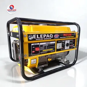 Elepaq Constant Sv6800, 4.5kva Manual Generator 100% Copper